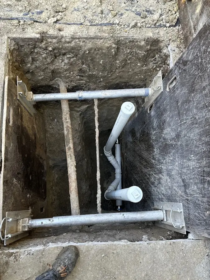 Experienced plumber completing Gas Line Repair work in Brices Creek